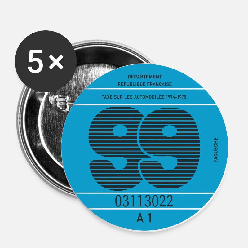 Model 99 - Buttons large 2.2''/56 mm (5-pack) - white