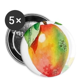 Mango - Buttons groß 56 mm (5er Pack) - Weiß - Vorne