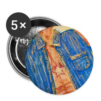 Nemo - Buttons large 2.2''/56 mm (5-pack) - white - Front