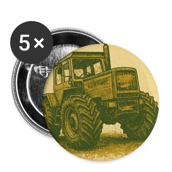 Field biter - Buttons large 2.2''/56 mm (5-pack) - white - Front