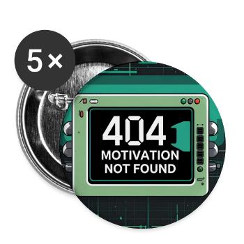 404 Not found - Buttons groß 56 mm (5er Pack) - Weiß - Vorne