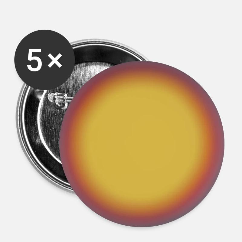 Sun_002 - Buttons large 2.2''/56 mm (5-pack) - white