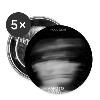 Fais-le. Motivationwear - Lot de 5 grands badges (56 mm) - blanc - Devant