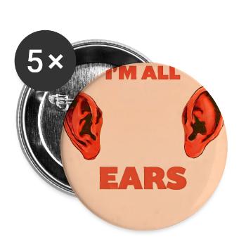 215669910_360445196_Idiom_1e - Buttons groß 56 mm (5er Pack) - Weiß - Vorne