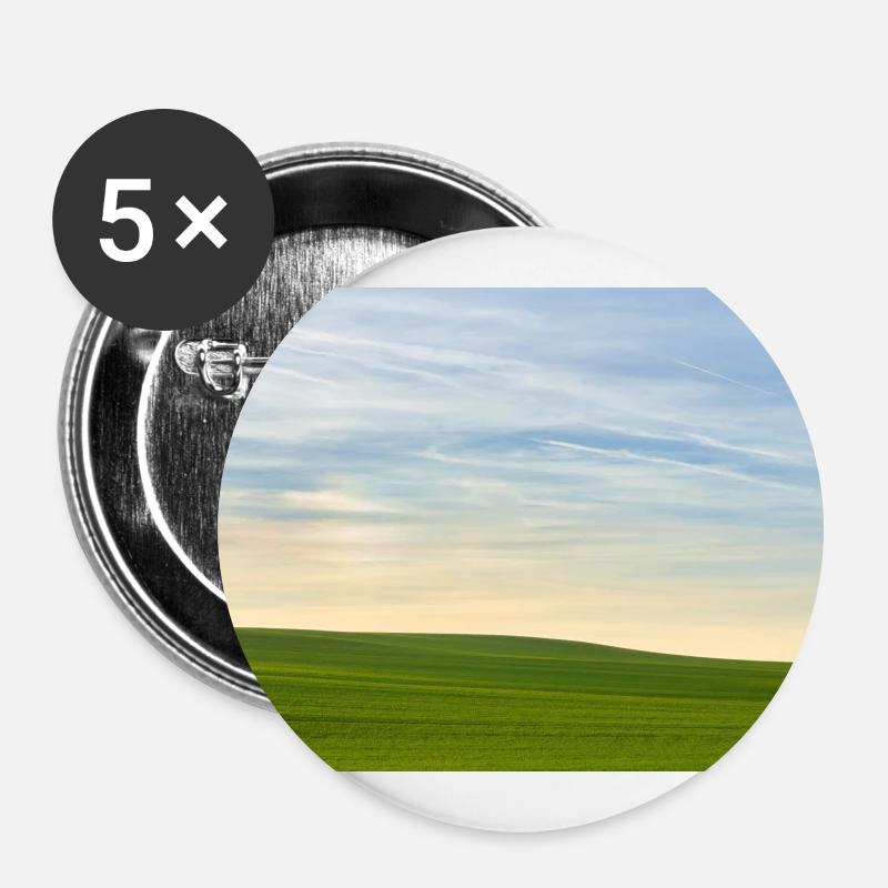 Idyllic tranquillity - Buttons large 2.2''/56 mm (5-pack) - white