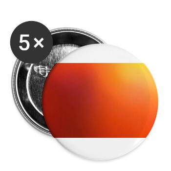 Golden Edition - Buttons large 2.2''/56 mm (5-pack) - white - Front