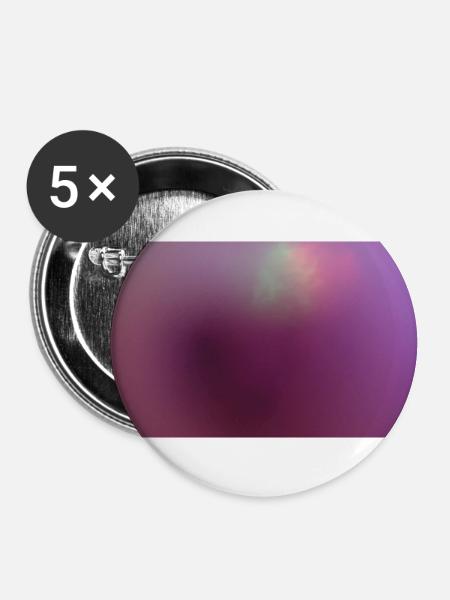 Shadow Hearts - Buttons groß 56 mm (5er Pack) - Weiß