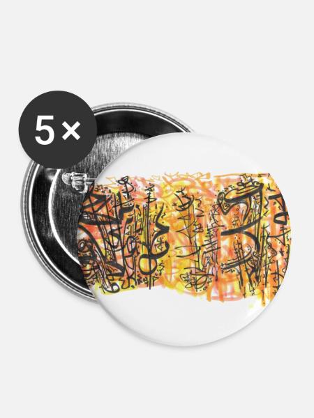 240721 03 - Buttons groß 56 mm (5er Pack) - Weiß