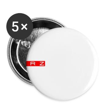 Erzgebirge meine Heimat - Buttons groß 56 mm (5er Pack) - Weiß - Vorne