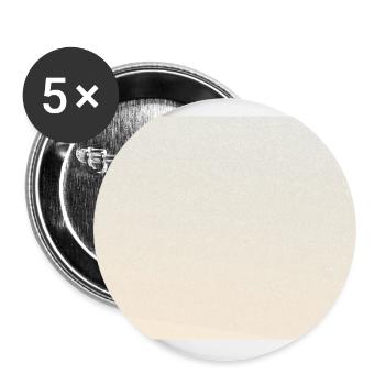 Beige Dream - Buttons groß 56 mm (5er Pack) - Weiß - Vorne