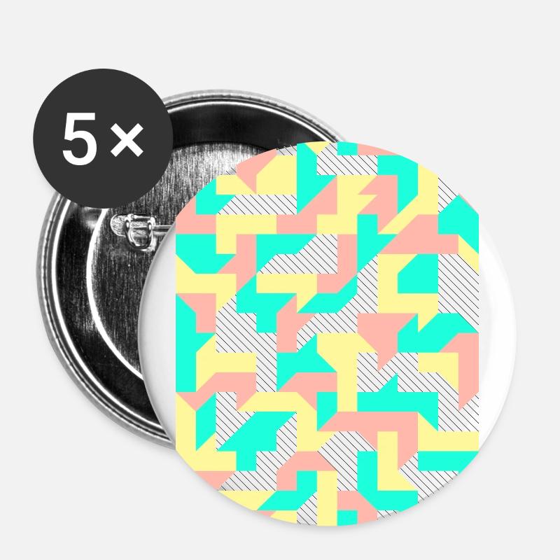 Arduous Connections - Buttons large 2.2''/56 mm (5-pack) - white
