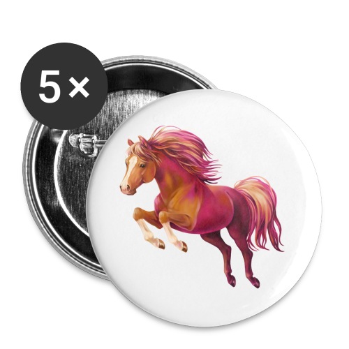 Cory pony - Buttons/Badges stor, 56 mm (5-pack)