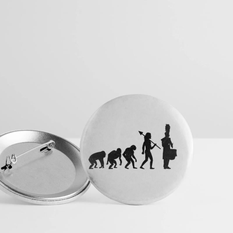 Drum Corps Evolution Marching Band Drum Music Perc Buttons large 2.2''/56 mm (5-pack)