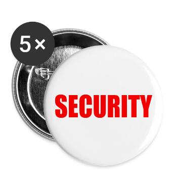 Security - Buttons large 2.2''/56 mm (5-pack) - white - Front