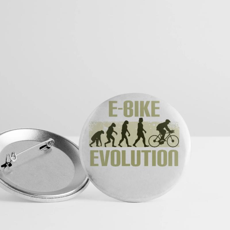 E-Bike, E-MTB, Evolution Buttons groß 56 mm (5er Pack)