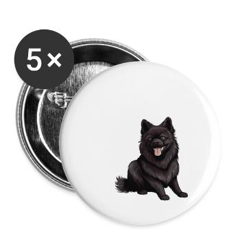 Sie Werden Nur Verstehen, Ob Sie Einen Haben - Buttons groß 56 mm (5er Pack) - Weiß - Vorne