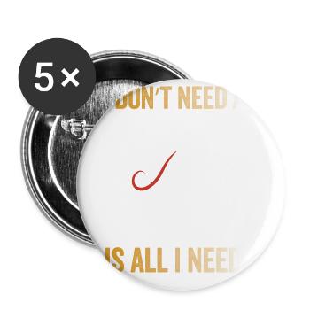Wein: Meine Wahre Liebe - Buttons groß 56 mm (5er Pack) - Weiß - Vorne