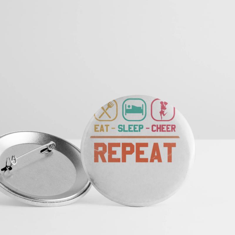 All about this basic design for cheerleaders Buttons large 2.2''/56 mm (5-pack)
