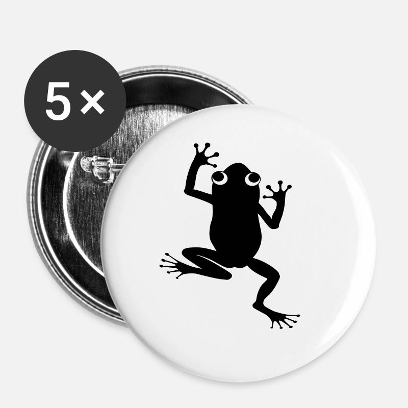 FROG - Buttons large 2.2''/56 mm (5-pack) - white