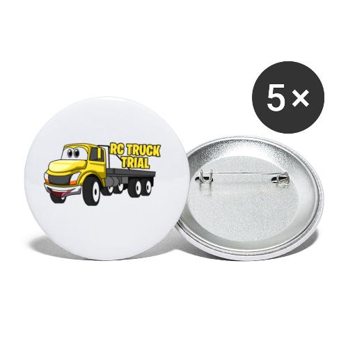 RC Modell Truck Trial - Buttons groß 56 mm (5er Pack)