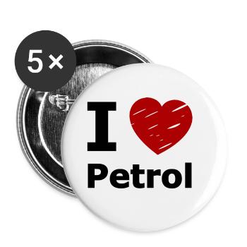 Amour de l’essence - Lot de 5 grands badges (56 mm) - blanc - Devant