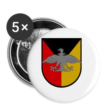 Les légendes allemandes - Lot de 5 grands badges (56 mm) - blanc - Devant