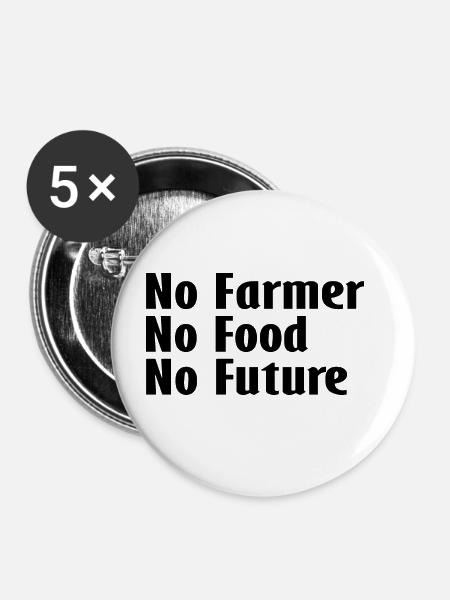 The Peasant Protests - Buttons large 2.2''/56 mm (5-pack) - white