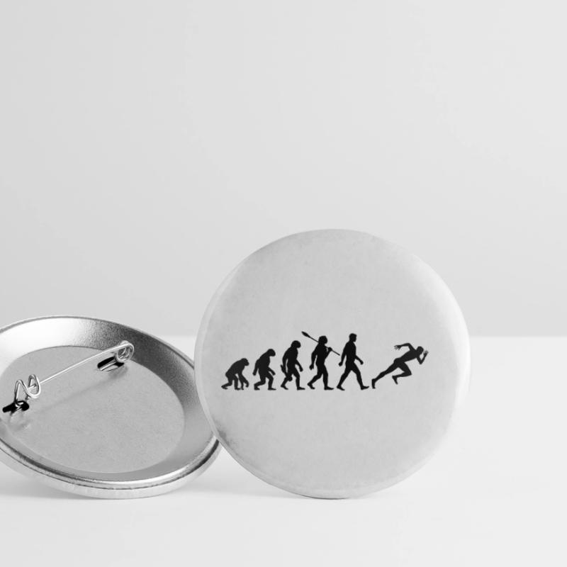 Evolution Sprinter - Athletics Buttons large 2.2''/56 mm (5-pack)