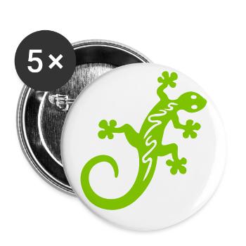 Gecko 01.0 - Buttons large 2.2''/56 mm (5-pack) - white - Front