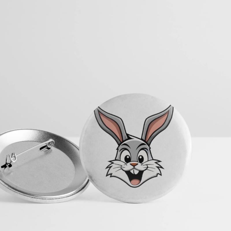 Happy Easter - Easter Bunny - Easter Egg - Gift Buttons large 2.2''/56 mm (5-pack)