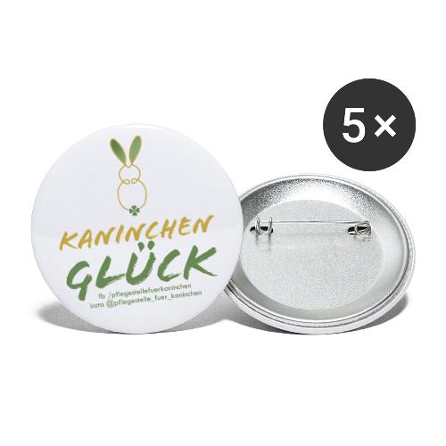 Pflegestelle Kaninchenglück - Michaela Stöwner - Buttons groß 56 mm (5er Pack)
