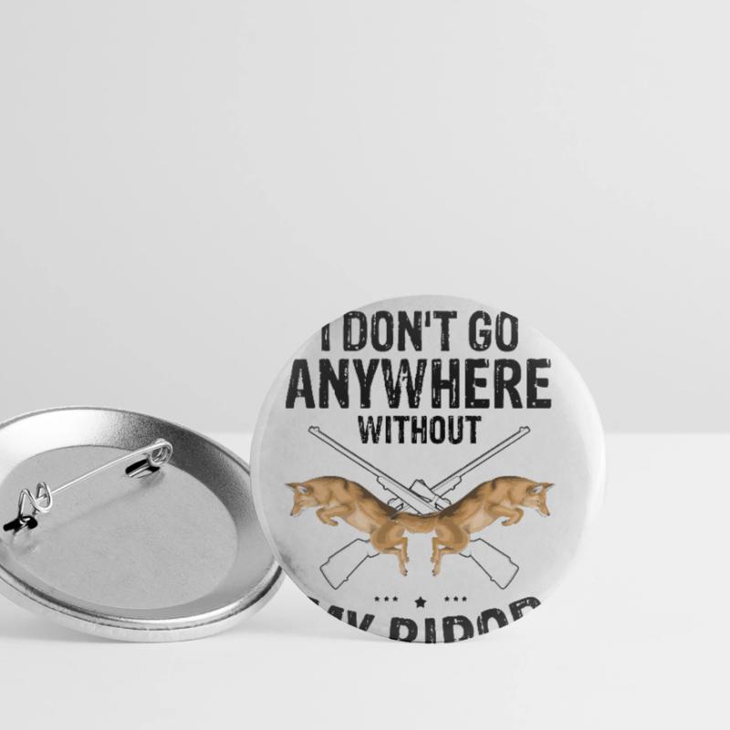 Conception de coyote pour les réacteurs de coyote Lot de 5 grands badges (56 mm)