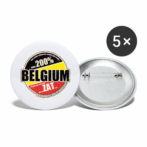 Belgium Vintage - Buttons groot 56 mm (5-pack)