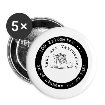 LdV_Design_2016 - Buttons groß 56 mm (5er Pack) - Weiß - Vorne