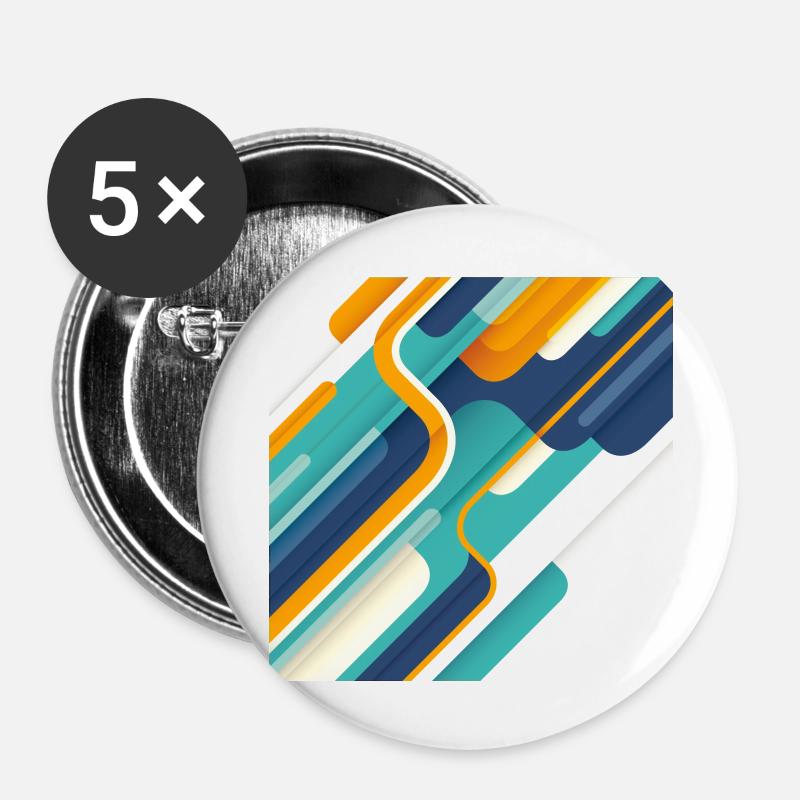 Abstract 01.001 - Buttons large 2.2''/56 mm (5-pack) - white