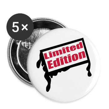 limeted - Buttons large 2.2''/56 mm (5-pack) - white - Front