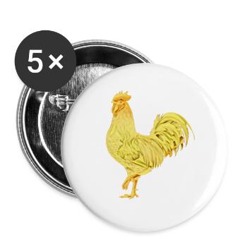 tap - Buttons large 2.2''/56 mm (5-pack) - white - Front