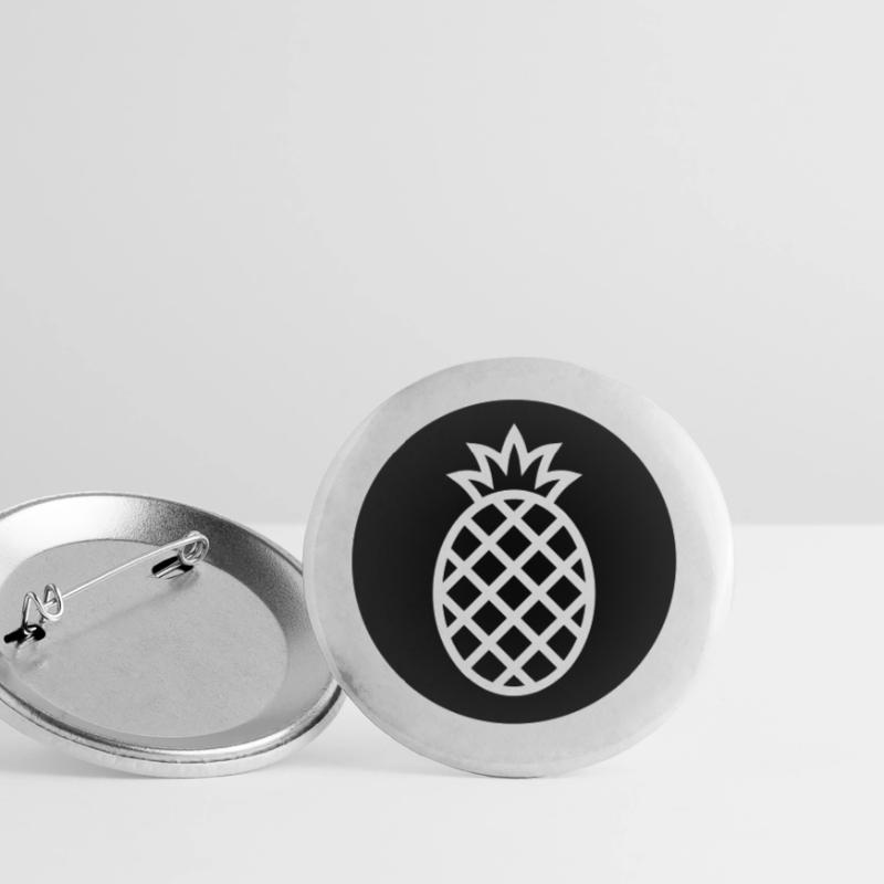 ananas Lot de 5 grands badges (56 mm)