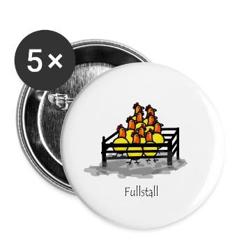 Paraglider Paragliding Chicken acro - Buttons large 2.2''/56 mm (5-pack) - white - Front