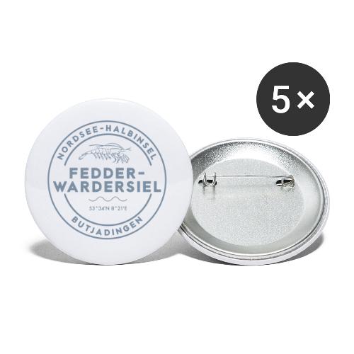 Fedderwardersiel - Buttons groß 56 mm (5er Pack)