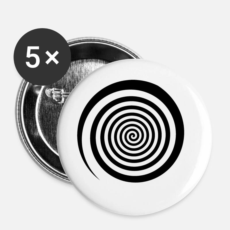 Spiral - Motionless in White - Buttons large 2.2''/56 mm (5-pack) - white