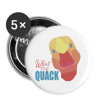 Duck - Buttons large 2.2''/56 mm (5-pack) - white - Front