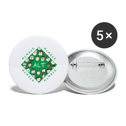 I'm a Member of ALT - Buttons large 2.2''/56 mm (5-pack)