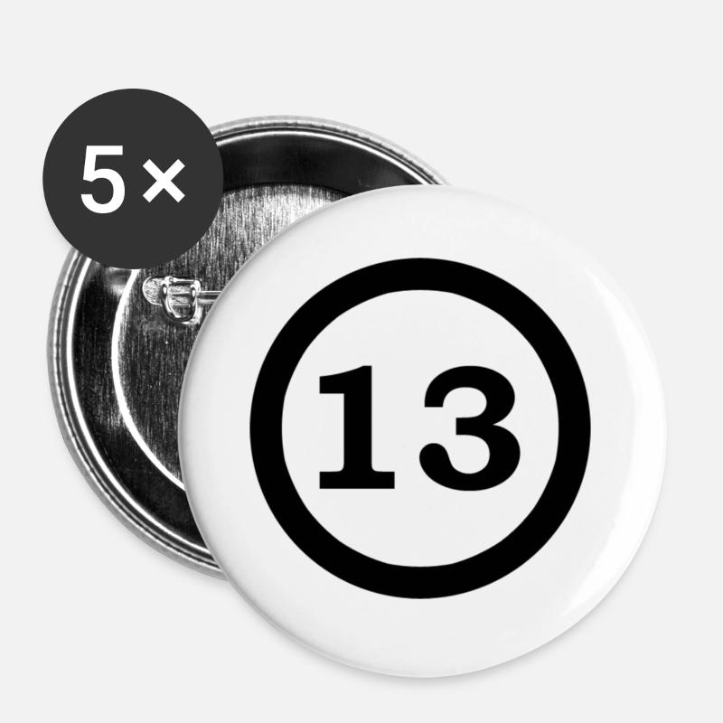 Figures - Buttons large 2.2''/56 mm (5-pack) - white