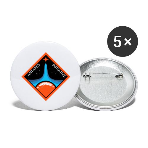 Antares Color - Buttons groß 56 mm (5er Pack)