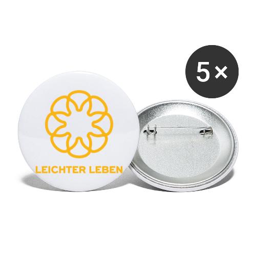 LL Logo - Buttons groß 56 mm (5er Pack)