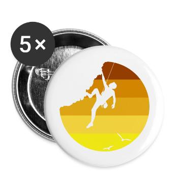 Climbing - Buttons large 2.2''/56 mm (5-pack) - white - Front