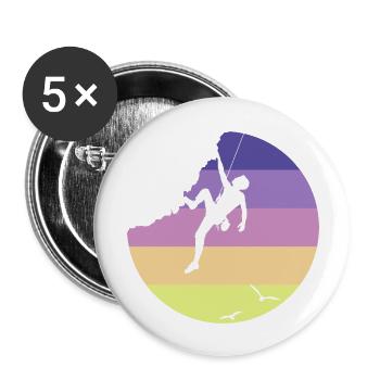 Climbing - Buttons large 2.2''/56 mm (5-pack) - white - Front