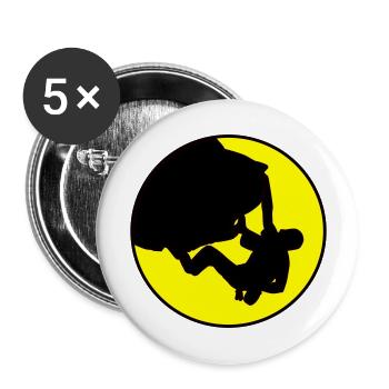 Climber - Boulder - Buttons large 2.2''/56 mm (5-pack) - white - Front