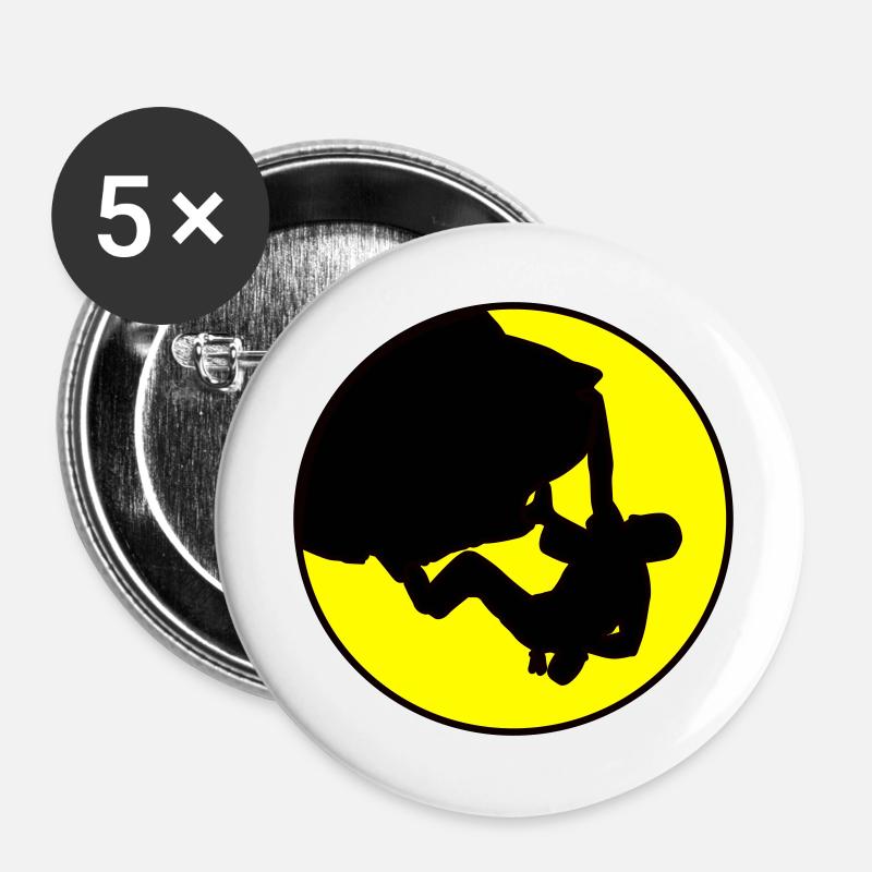 Climber - Boulder - Buttons large 2.2''/56 mm (5-pack) - white
